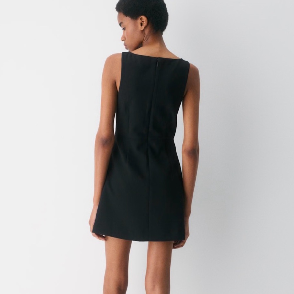 NWT Aritzia Bond Dress in Noir - Picture 4 of 7